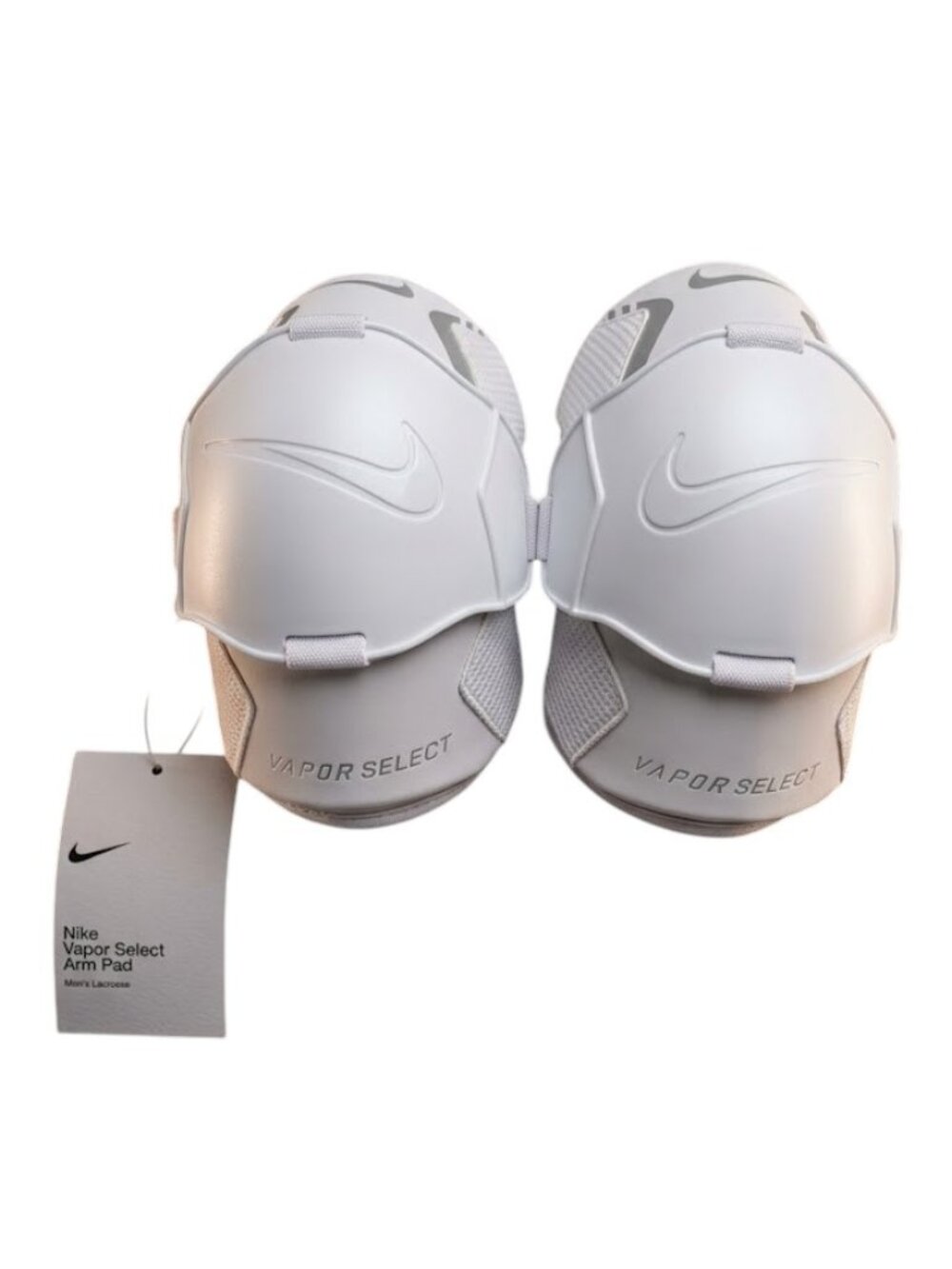 NEW Nike Vapor Select Men's Arm Pads Elbow Protection Hard Plastic Cap Lacrosse